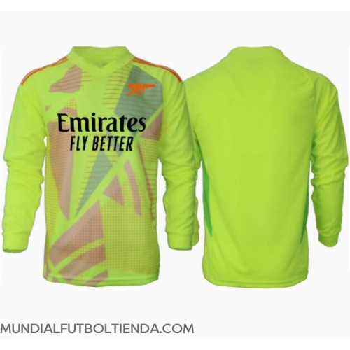 Camiseta Arsenal Portero Primera Equipación Replica 2024-25 mangas largas